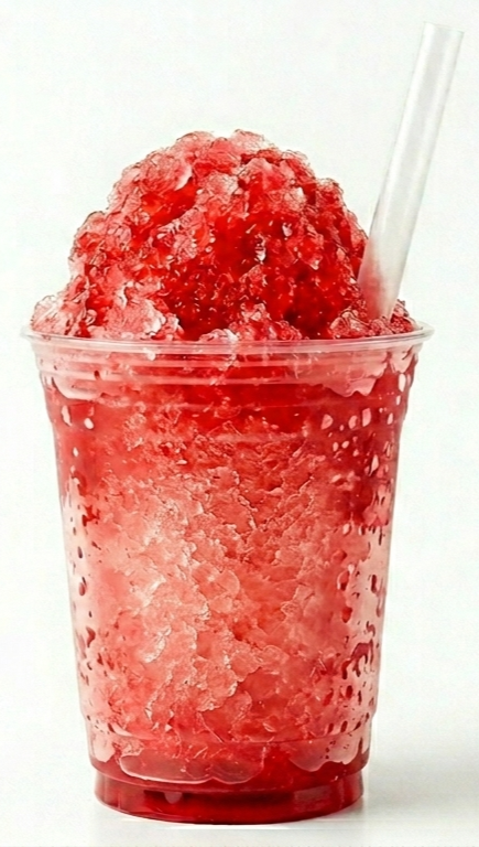 Sirop glace pilée
