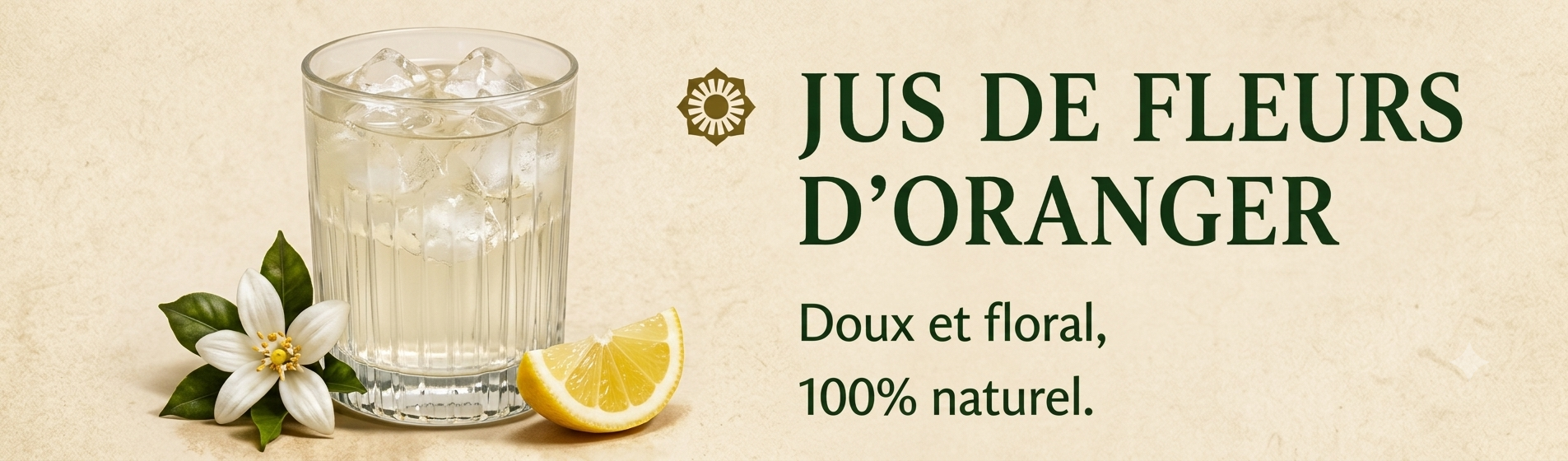 Jus de Fleur d'oranger